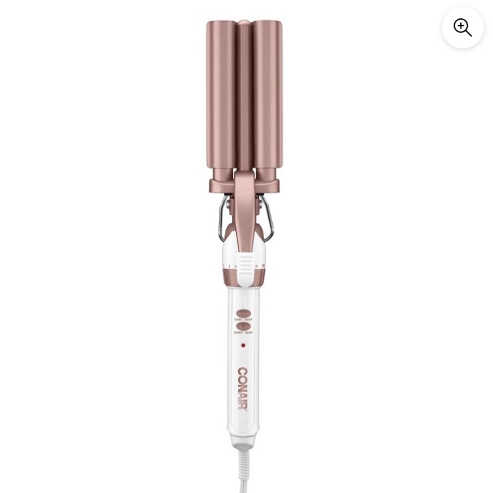 Double ceramic, Triple barrel hair waver
